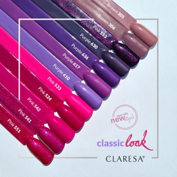 Claresa lakier hybrydowy Pink 553 5g